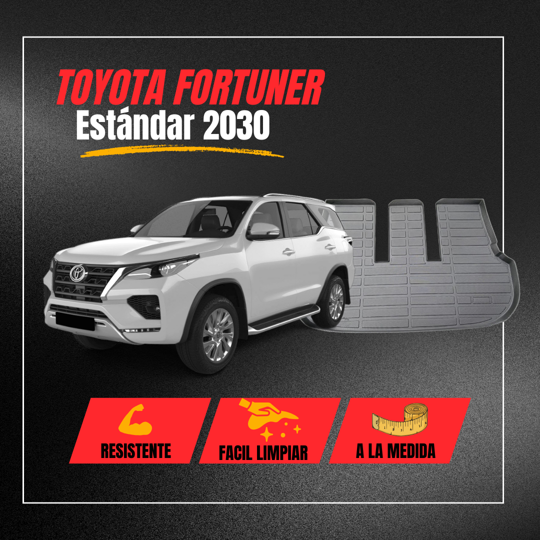 MOQUETA TERMOFORMADA PARA CAJUELA TOYOTA FORTUNER